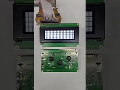 2.5 ইঞ্চি 20x4 অক্ষর এলসিডি মডিউল ডিসপ্লে STN হলুদ / নীল 1/16 ডিউটি,1/5 পক্ষপাত