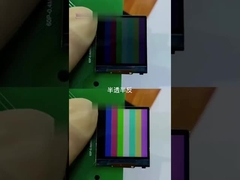 1.28 ইঞ্চি সূর্যের আলো পাঠযোগ্য টিএফটি প্রদর্শন স্পর্শ প্যানেল, 176 * 176 ডট এসপিআই ইন্টারফেস