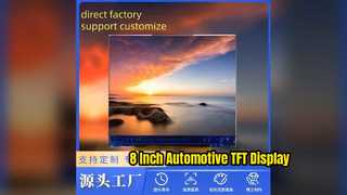 অটোমোটিভ মনিটরের জন্য 8 ইঞ্চি TFT LCD ডিসপ্লে
