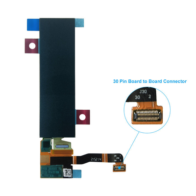 3.19 Inch AMOLED Display Module,  262x928 Resolution , 30pins Mipi I2C Interface,  500 Cd/M2