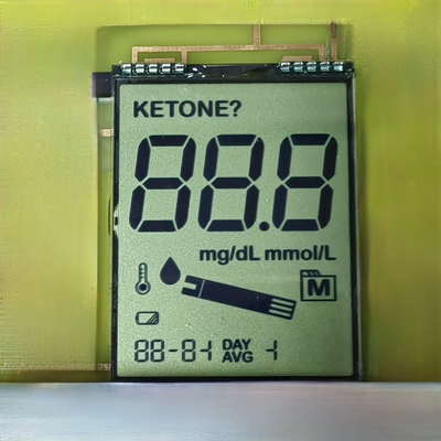 Reflective HTN Character LCD Display,  20x4 Large Size Dot Matrix 6h Angle