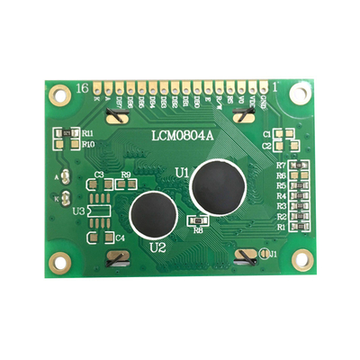 Custom LCD Display Module , COB STN Mono LCD Display AIP31066 Driving