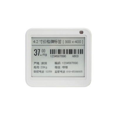 4.2 Inch Digital Paper Screen,  400X300 SPI E Paper Color Display
