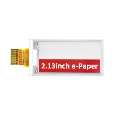 High quality 2.13 Inch E-Ink  E-Paper Display in Red Black and White for Shelf Label purpose 