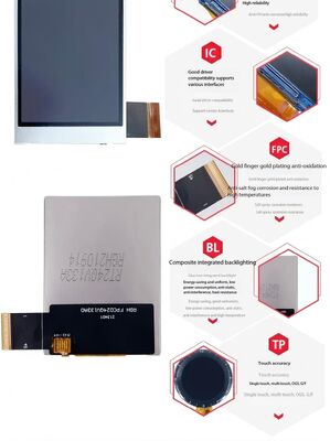 2.4 Inch TFT Color Display with 240(RGB)*320 Resolution and MCU 18bit Interface