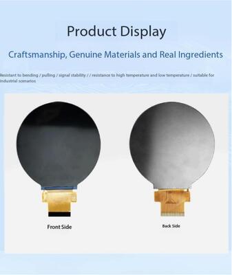 2.76 Inch Round TFT Display with 480(RGB)x480 Resolution and 3SPI+18RGB Interface Circular TFT LCD Screen for Medical Equipment