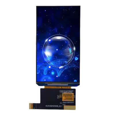4.3 ইঞ্চি AMOLED ডিসপ্লে মডিউল 540*960 রেজোলিউশন MIPI ইন্টারফেস 260C/D