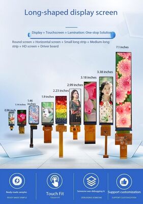 1.46" IPS TFT LCD Module with 172x320 Resolution and 4-SPI Interface for Handheld Devices