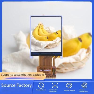 128(RGB)x160 রেজোলিউশন সহ 1.8 ইঞ্চি IPS TFT ডিসপ্লে ST7735S IC 300nits MCU 8bit ইন্টারফেস অল ভিউ স্মার্ট ডিজিটাল স্ক্রীন