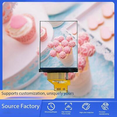 240(RGB)x320 রেজোলিউশন সহ 2.0 ইঞ্চি IPS TFT ডিসপ্লে