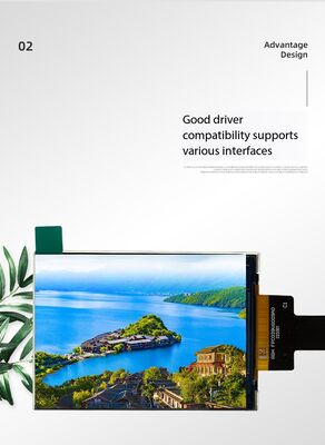 2.8 Inch IPS TFT Color Display 480(RGB)x640 Resolution MIPI Interface ST7701S All View 500nits TFT Display Module